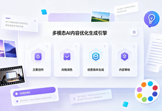 新昌县AI智能内容优化创新 多模态生成技术丰富数字内容创作生态