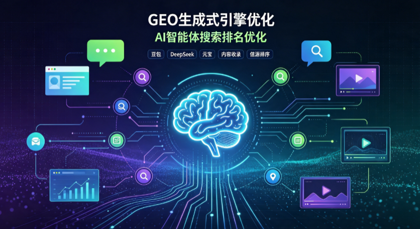 新昌县GEO 浪潮来袭：生成式引擎优化崛起，创作者争抢豆包、DeepSeek、元宝智能体流量入口